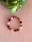 Valentine Red Agate and Pink Rose Quartz  Stretch Bracelet product 4